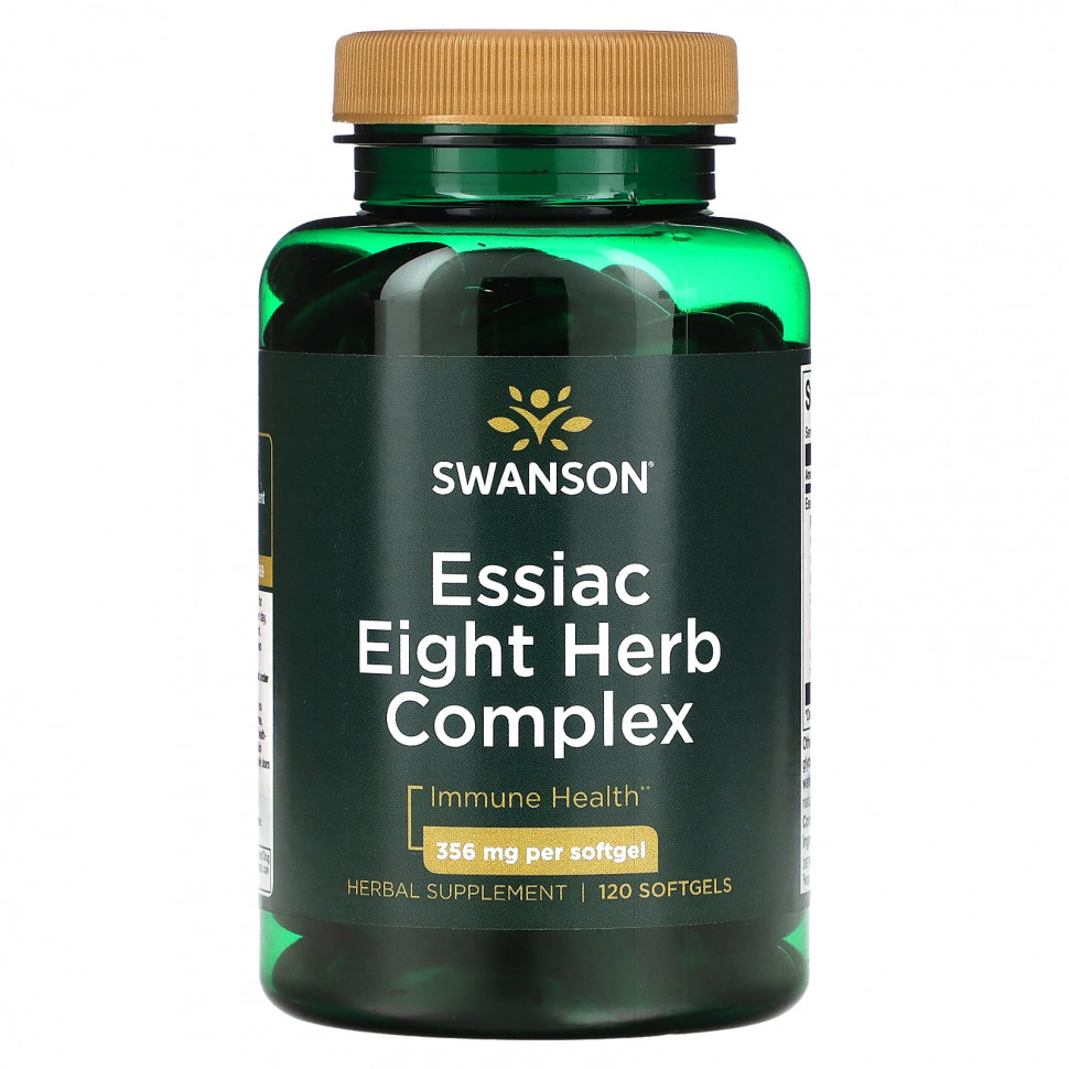   Swanson, Essiac Eight Herb Complex, 356 , 120      -     -,    