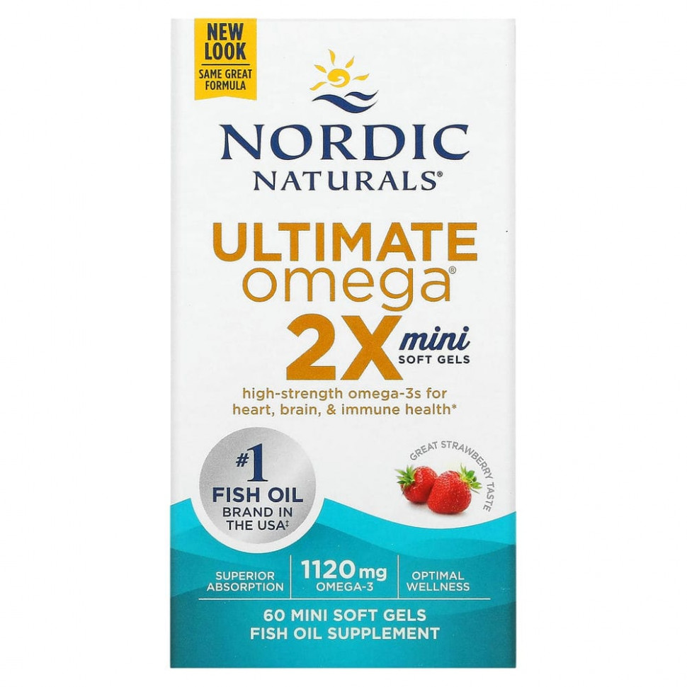   Nordic Naturals, Ultimate Omega 2X,   , 560 , 60 -    -     -,    