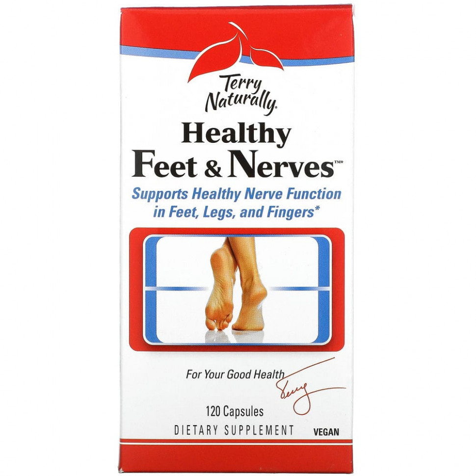   Terry Naturally, Terry Naturally, Healthy Feet & Nerves,    , 120     -     -,    