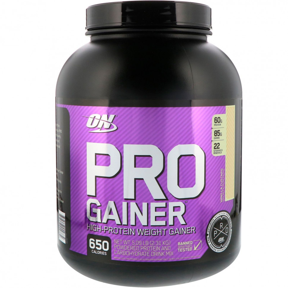   Optimum Nutrition, PRO GAINER,        ,  , 2,31  (5,09 )    -     -,    