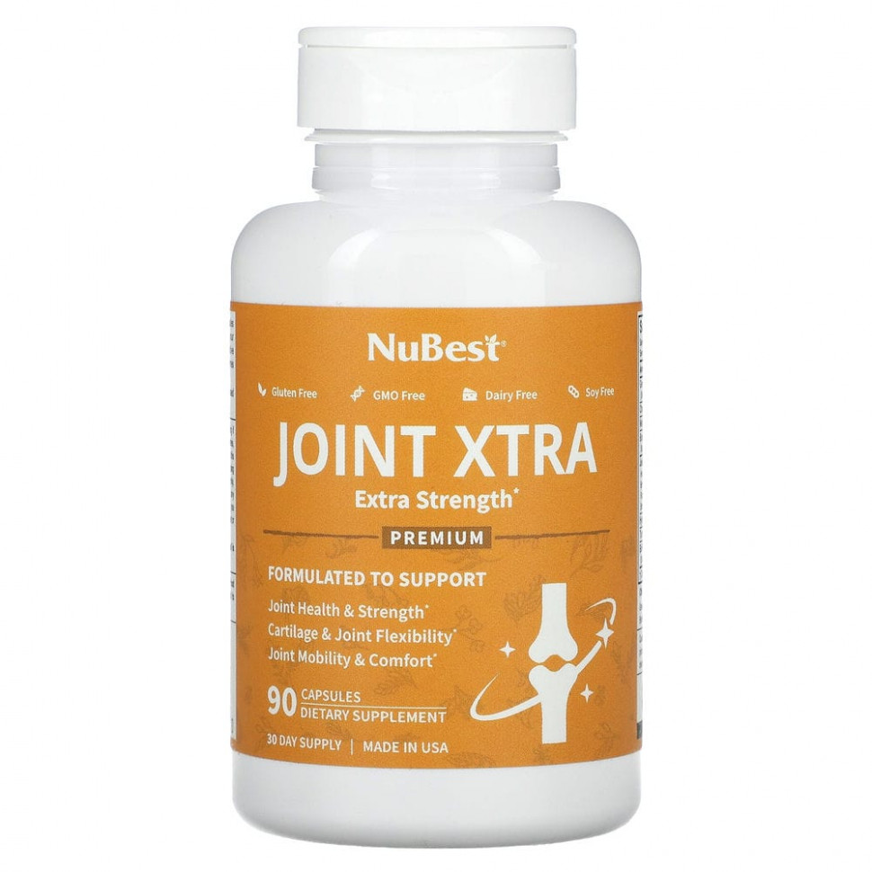   NuBest, Joint Xtra, Extra Strength, 90     -     -,    