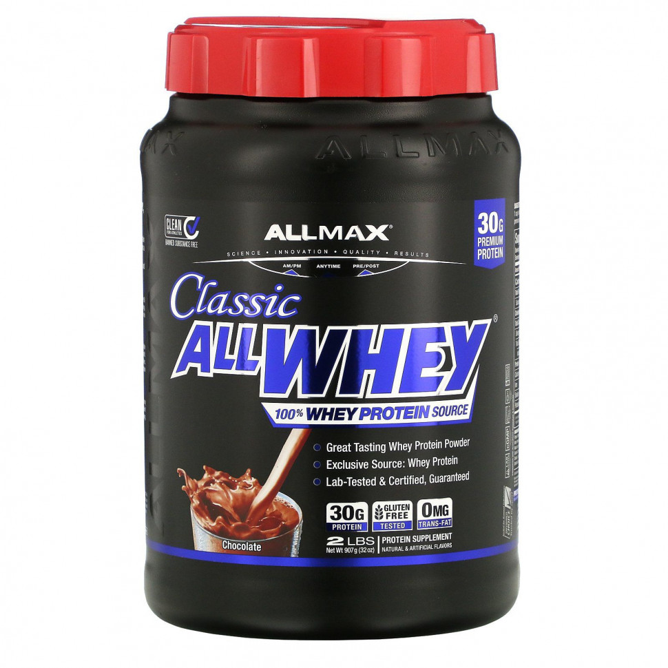   ALLMAX Nutrition, AllWhey Classic, 100 %  , , 907  (2 )    -     -,    