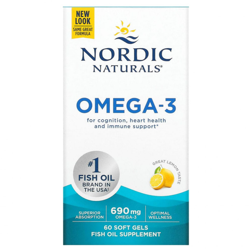   Nordic Naturals, -3,   , 345 , 60     -     -,    