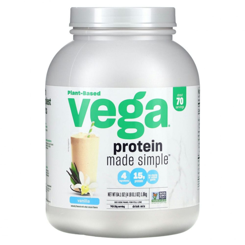   Vega, Plant-Based Protein Made Simple, , 4  (0,1 )    -     -,    