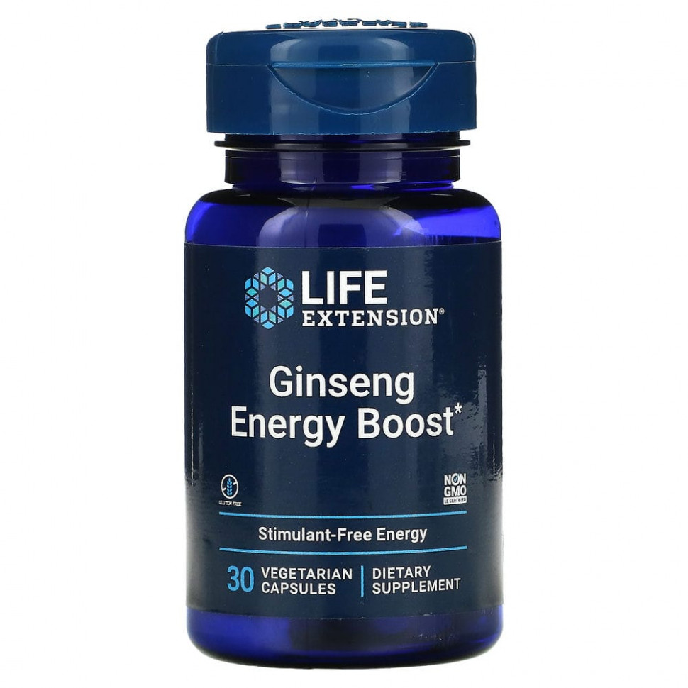   Life Extension, Ginseng Energy Boost,       , 30      -     -,    