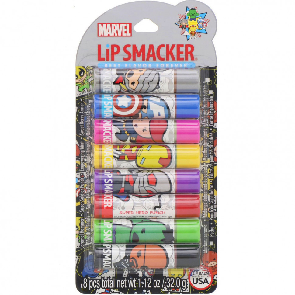   Lip Smacker, Marvel Avengers,    ,  , 8     -     -,    