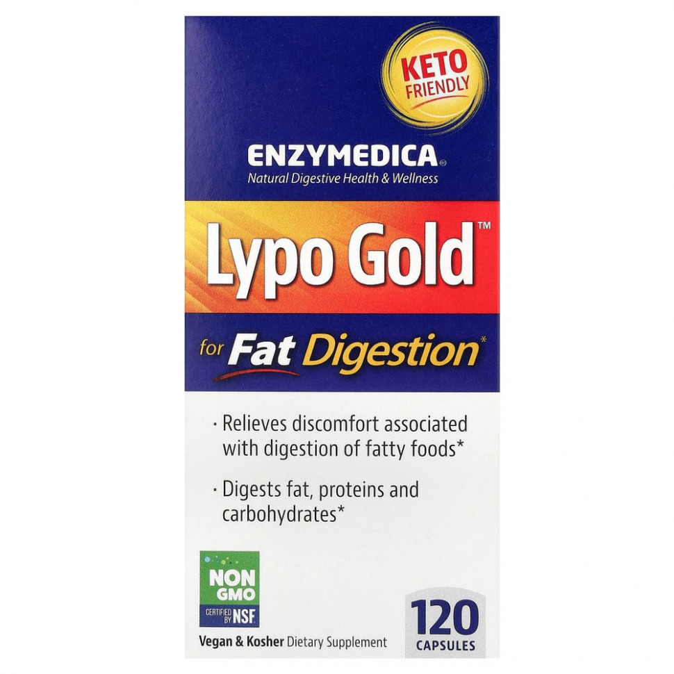   Enzymedica, Lypo Gold,    , 120     -     -,    