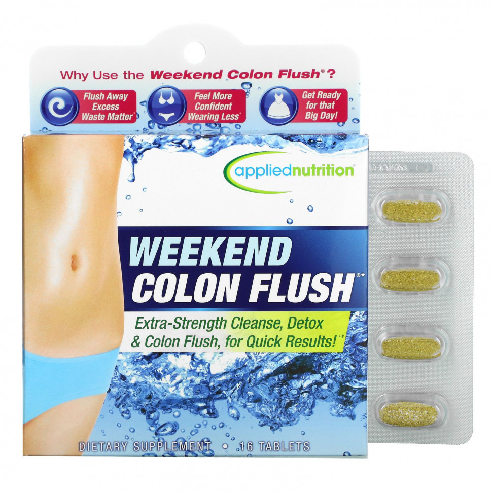   appliednutrition, Weekend Colon Flush, 16     -     -,    