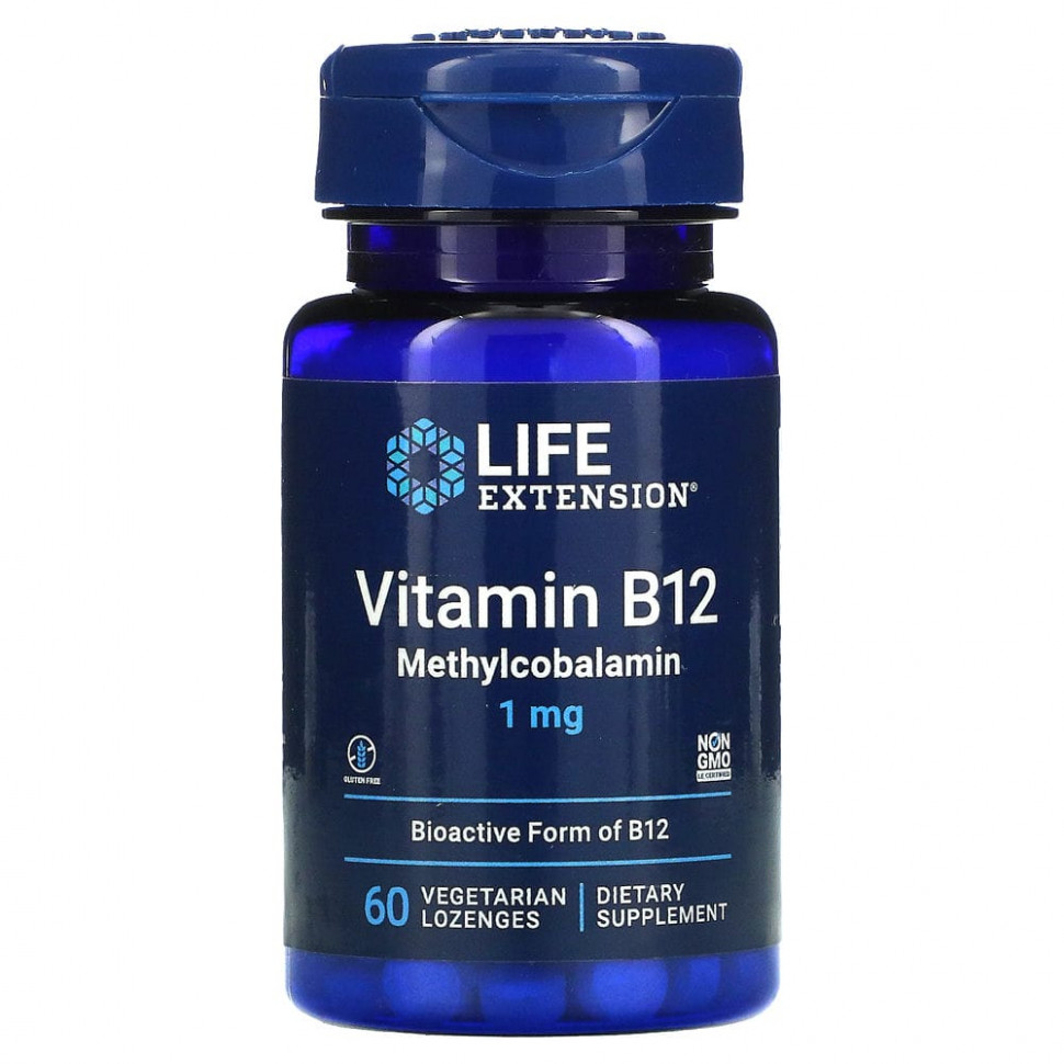   Life Extension,  B12, , 1 , 60      -     -,    