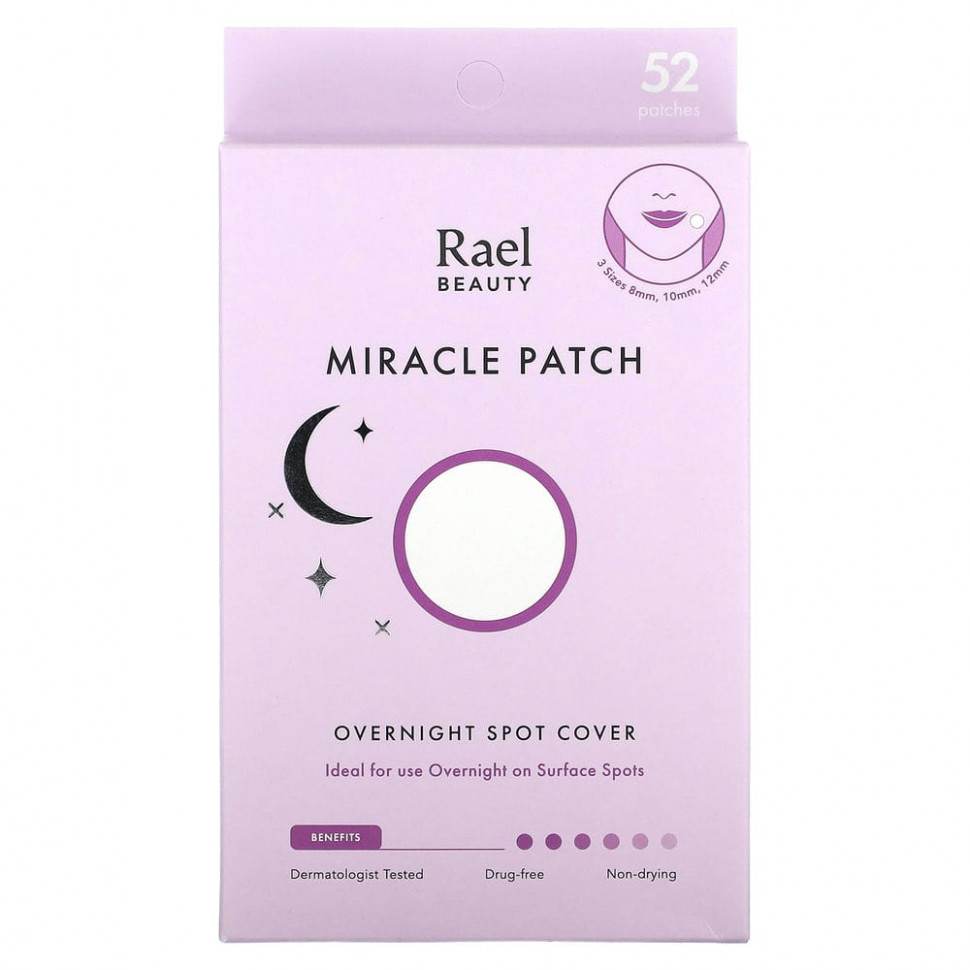   Rael, Inc., Beauty, Miracle Patch,  , 52     -     -,    