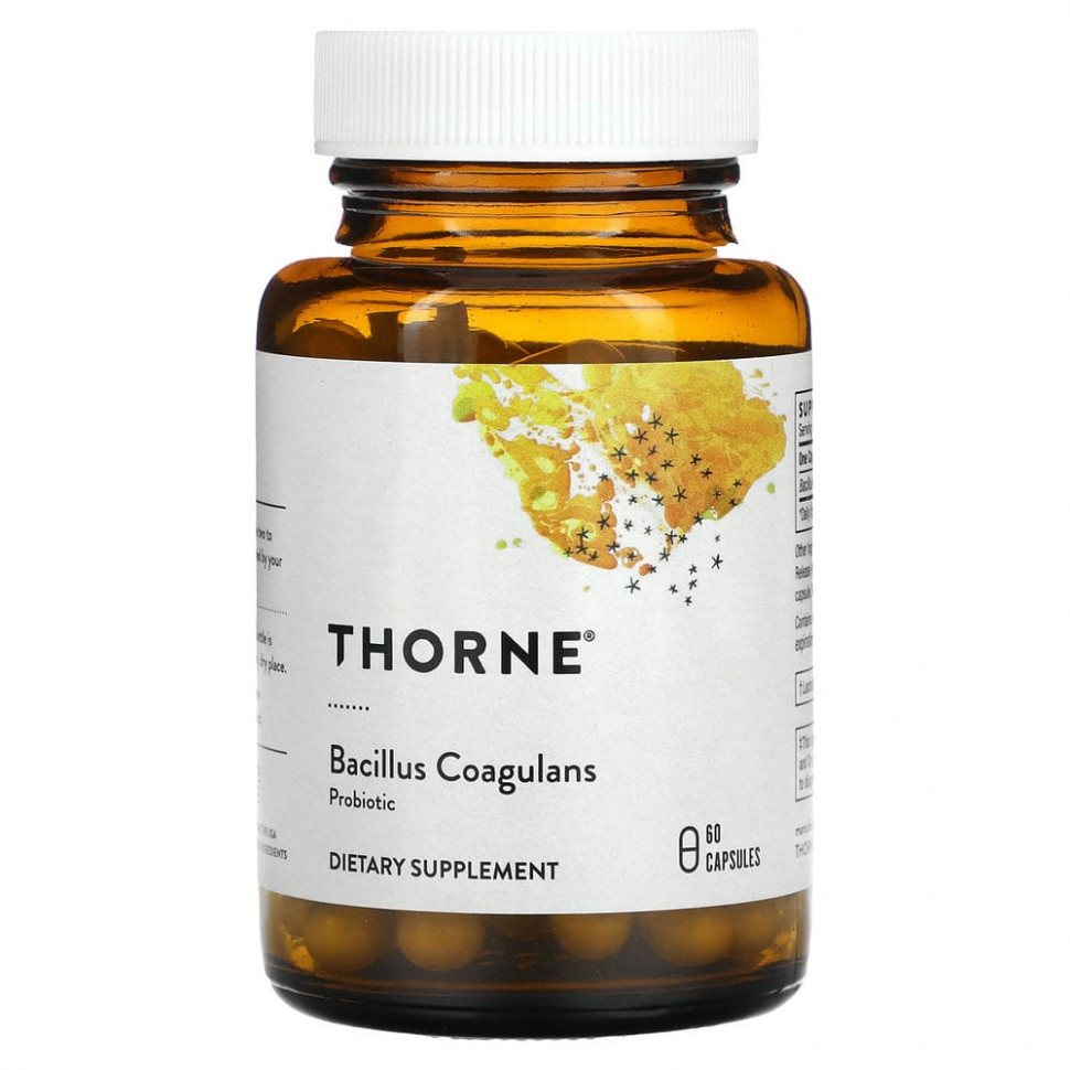   Thorne Research,  Bacillus Coagulans, 60      -     -,    