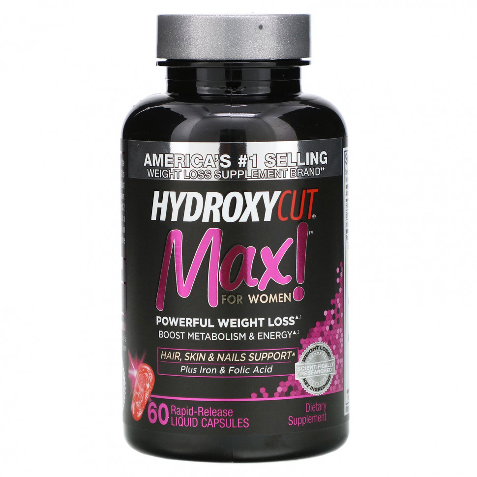   Hydroxycut, Max!  , 60        -     -,    