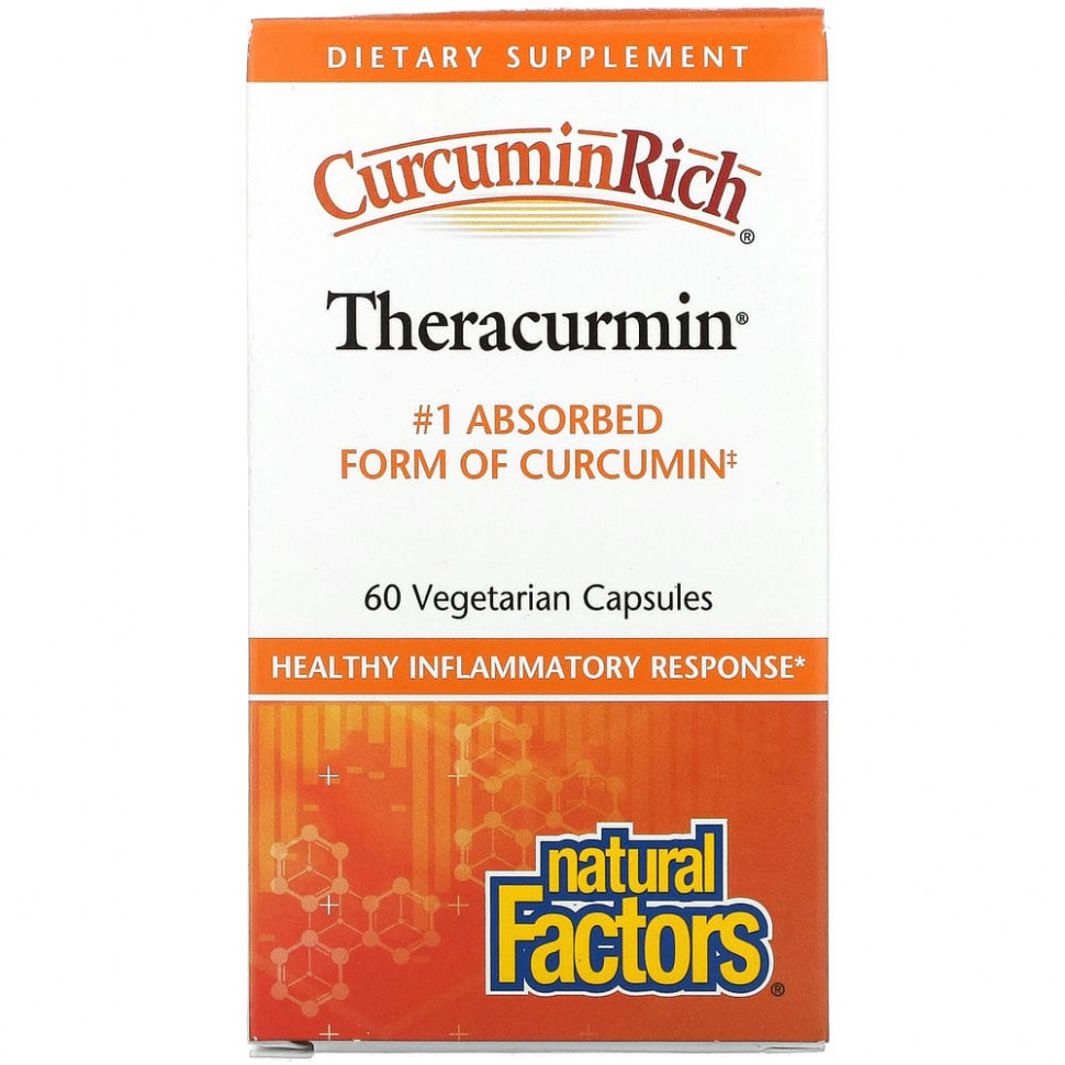   Natural Factors, CurcuminRich, Theracurmin, , 60      -     -,    