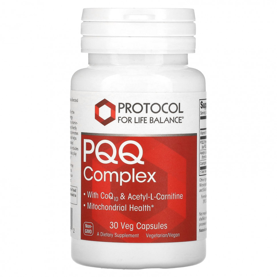   Protocol for Life Balance, PQQ Complex, 30      -     -,    