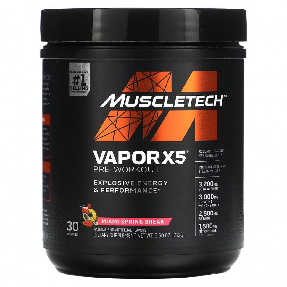   Muscletech, VaporX5, Next Gen,  ,   Miami Spring Break, 272  (9,60 )    -     -,    