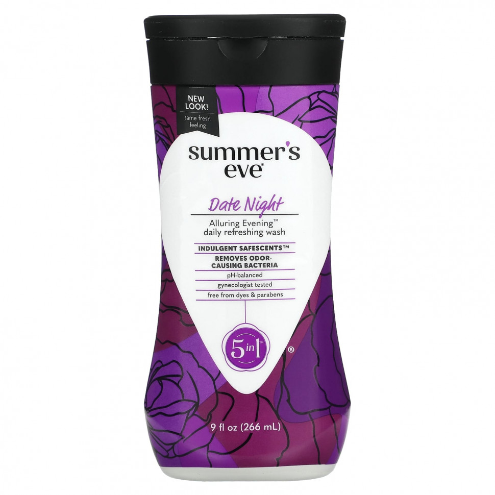   Summer's Eve, Alluring Evening Daily Refreshing Wash, Date Night, 266  (9 . )    -     -,    