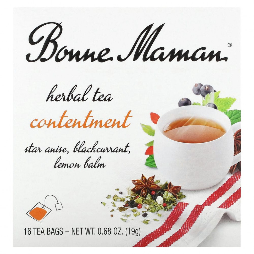   Bonne Maman, Herbal Tea, Contentment,  , 16    1,2  (0,04 )    -     -,    