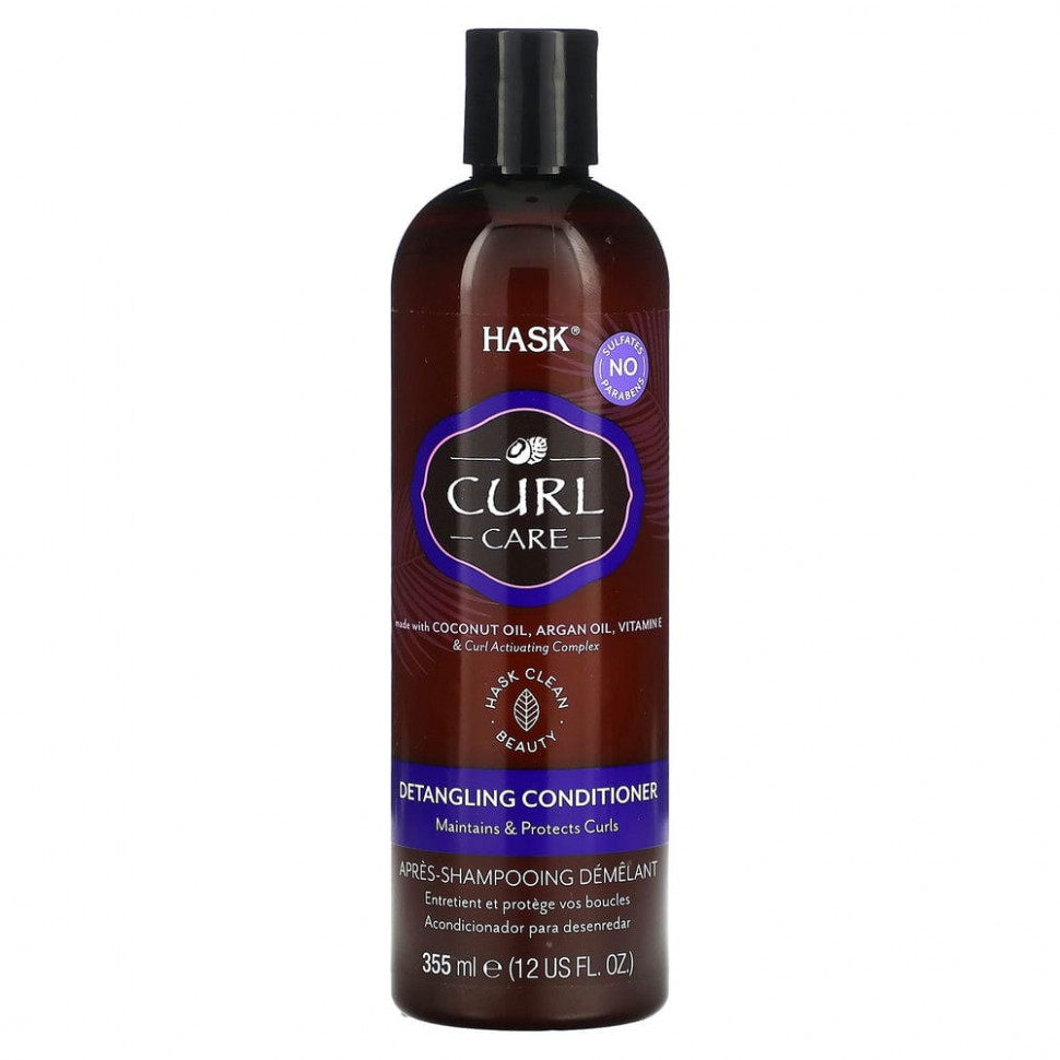   Hask Beauty, Curl Care,    ,    , 355  (12 . )    -     -,    