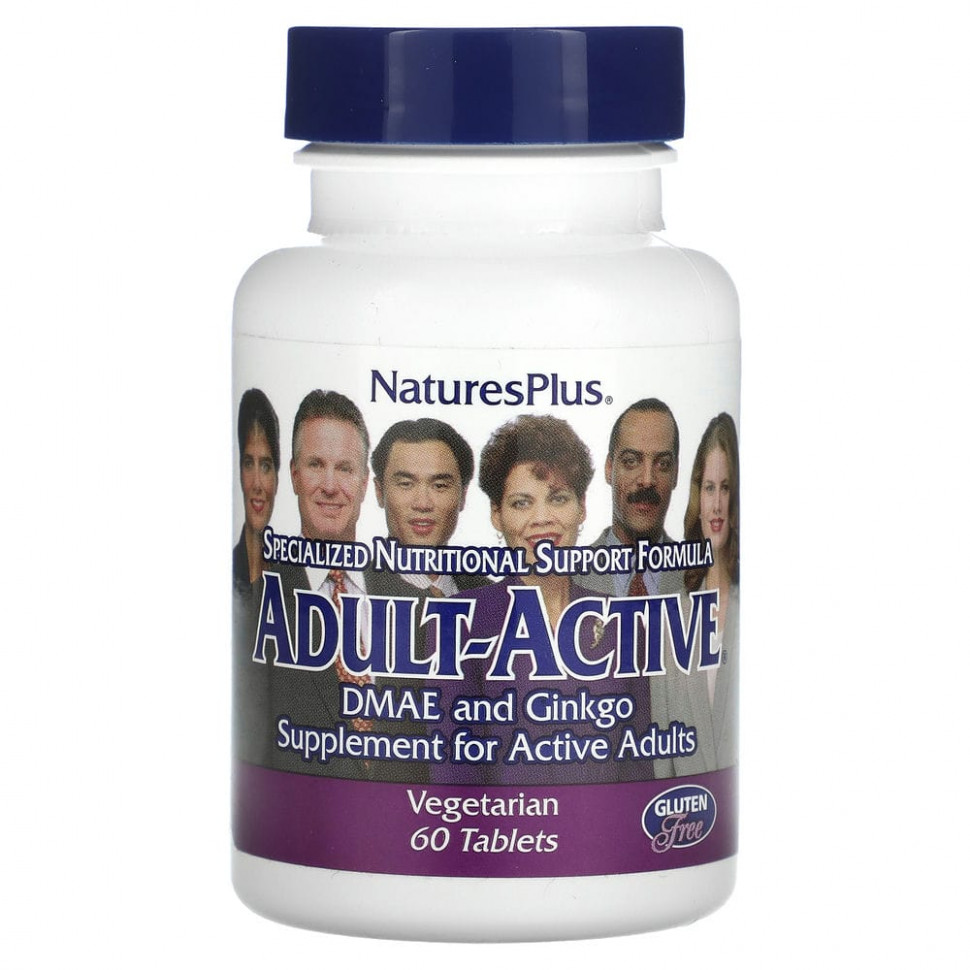   NaturesPlus, Adult-Active, 60     -     -,    