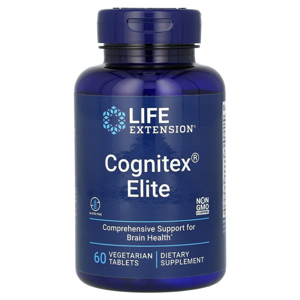   Life Extension, Cognitex Elite, 60      -     -,    