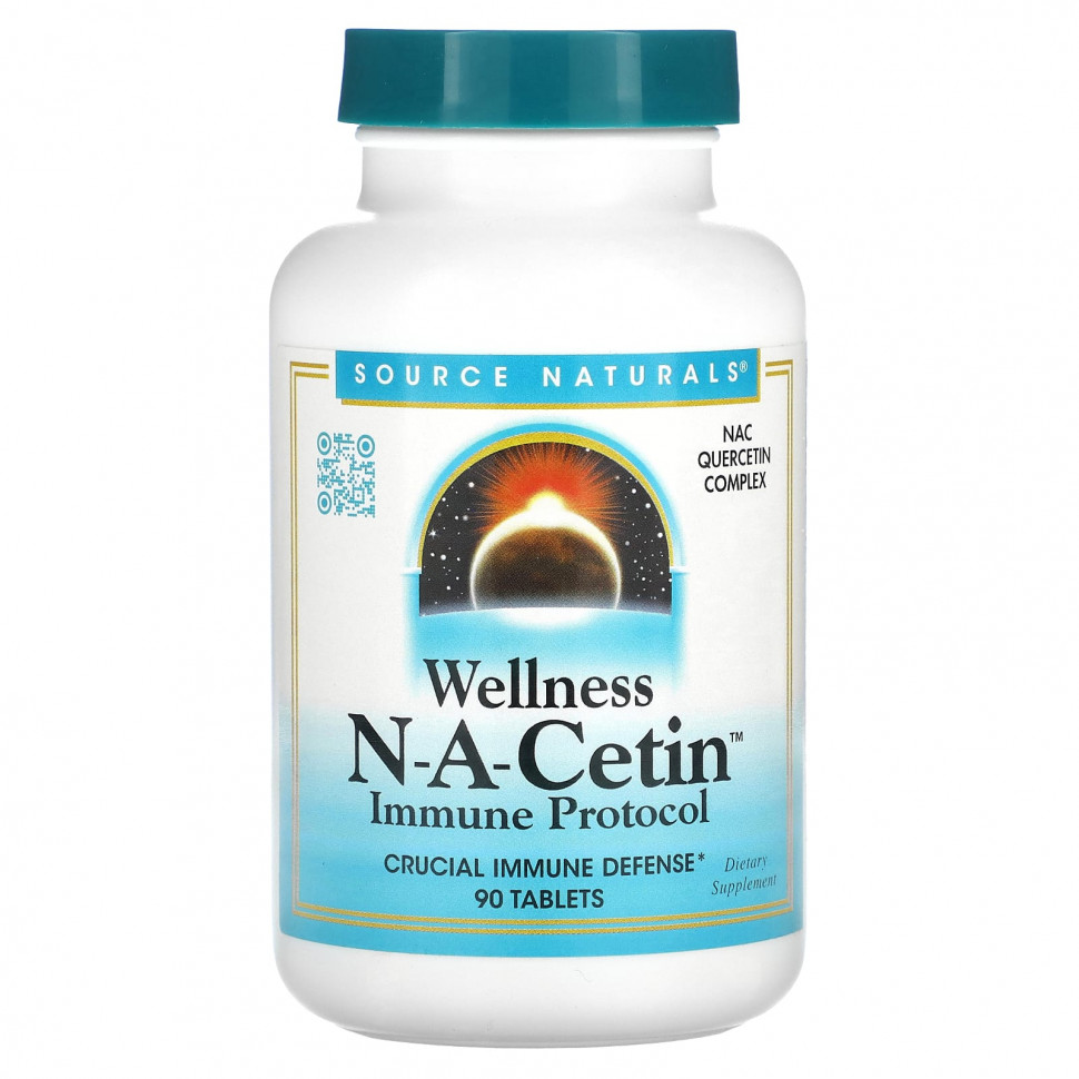   Source Naturals, Wellness NA-Cetin`` 90     -     -,    