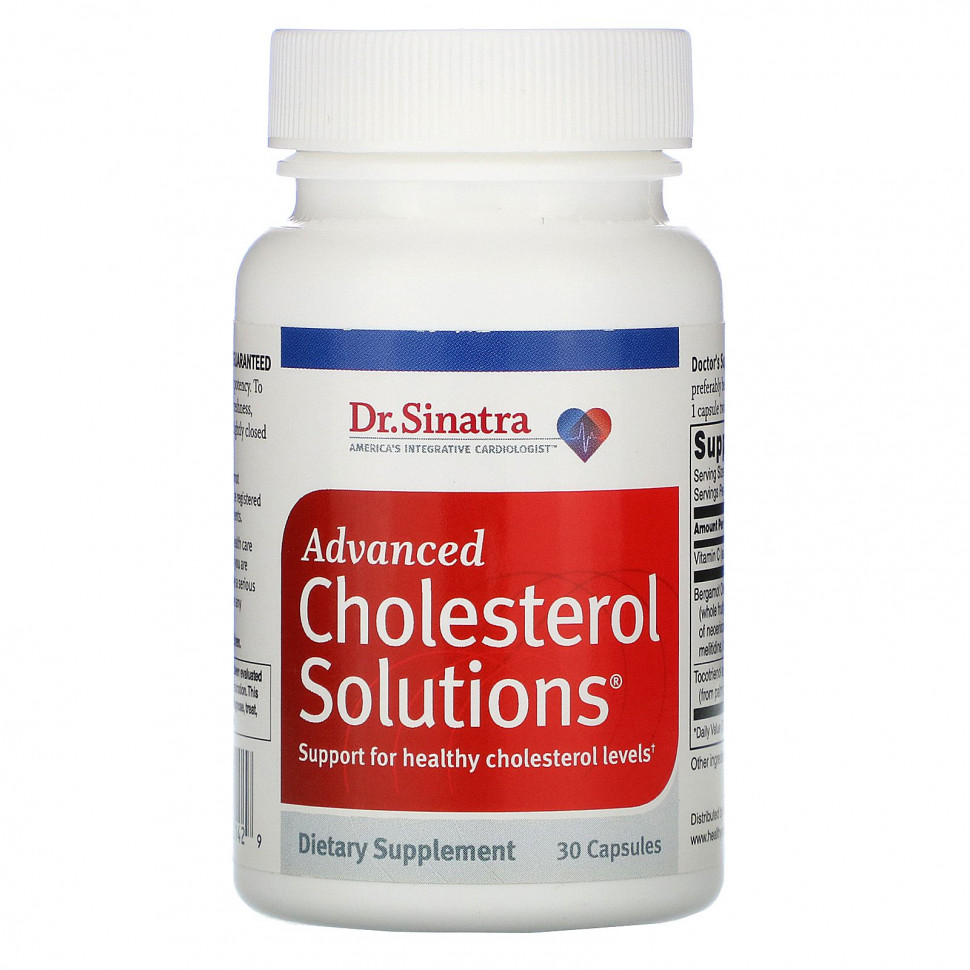   Dr. Sinatra, Advanced Cholesterol Solutions, 30     -     -,    