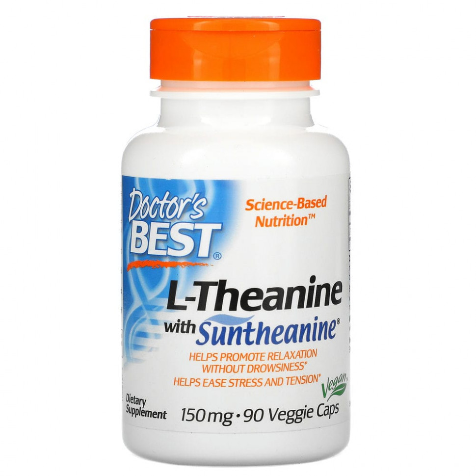   Doctor's Best, L-  Suntheanine, 150 , 90      -     -,    