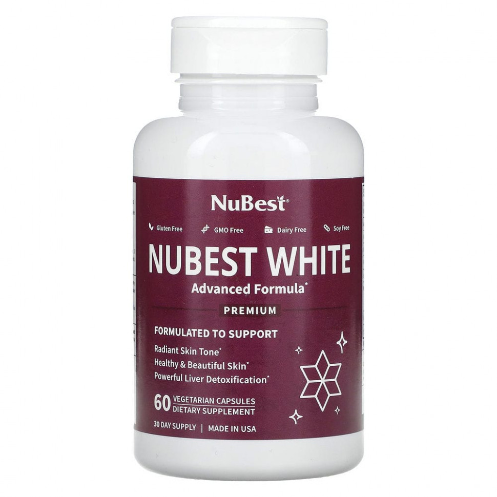   NuBest, Nubest White, 60      -     -,    