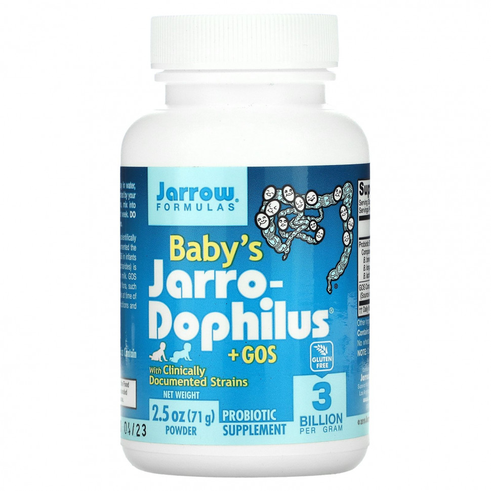   Jarrow Formulas, Baby's Jarro-Dophilus + GOS, , 71  (2,5 )    -     -,    