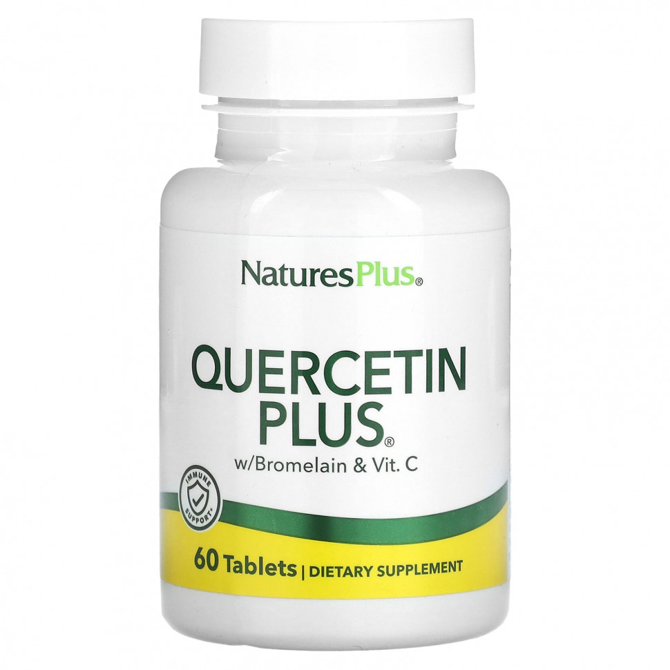   NaturesPlus, Quercetin Plus, 60     -     -,    