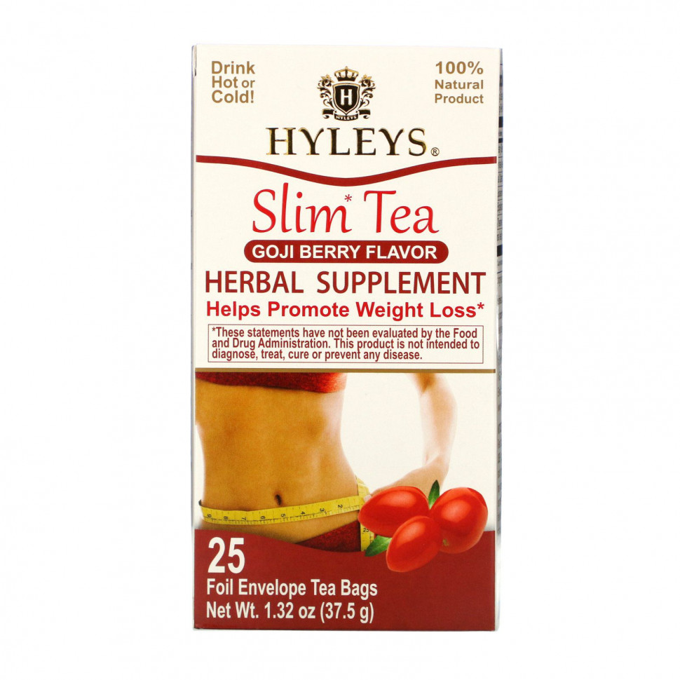   Hyleys Tea, Slim Tea,  , 25     , 1,32  (37,5 )    -     -,    