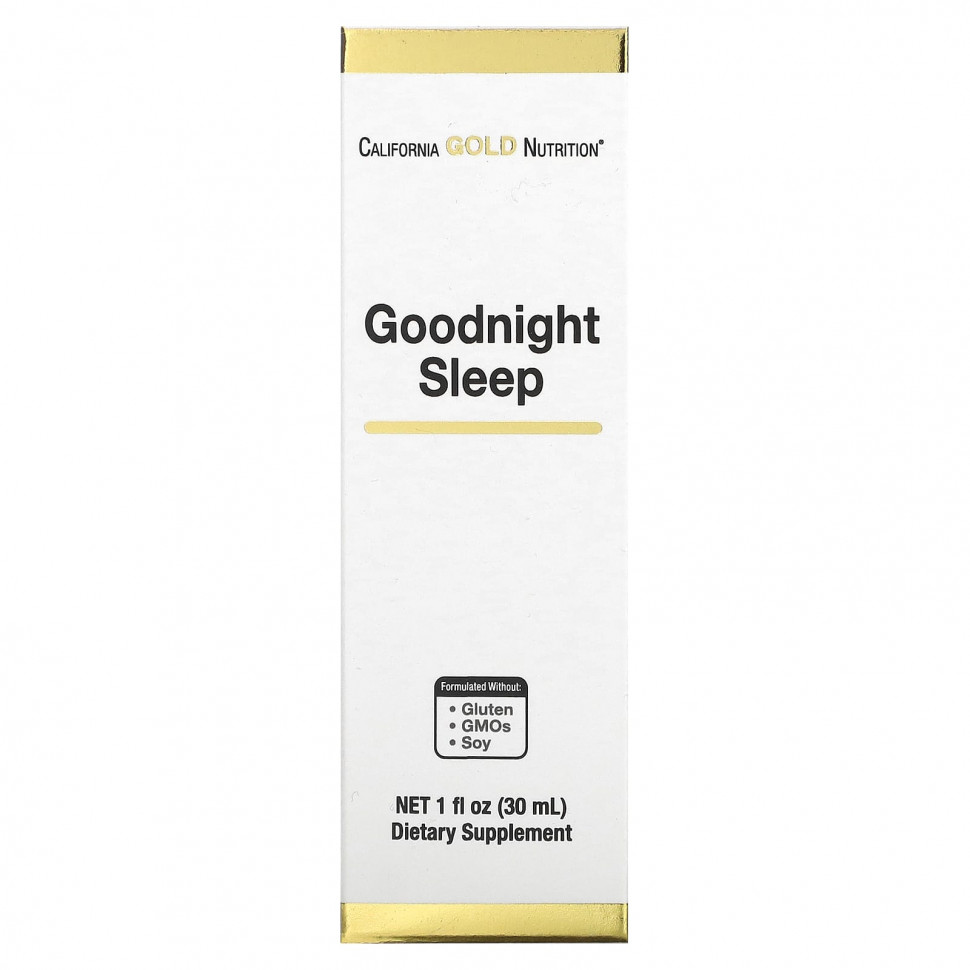   California Gold Nutrition, Goodnight Sleep,    , 30  (1 . )    -     -,    