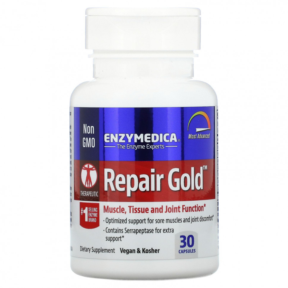   Enzymedica, Repair Gold, 30     -     -,    