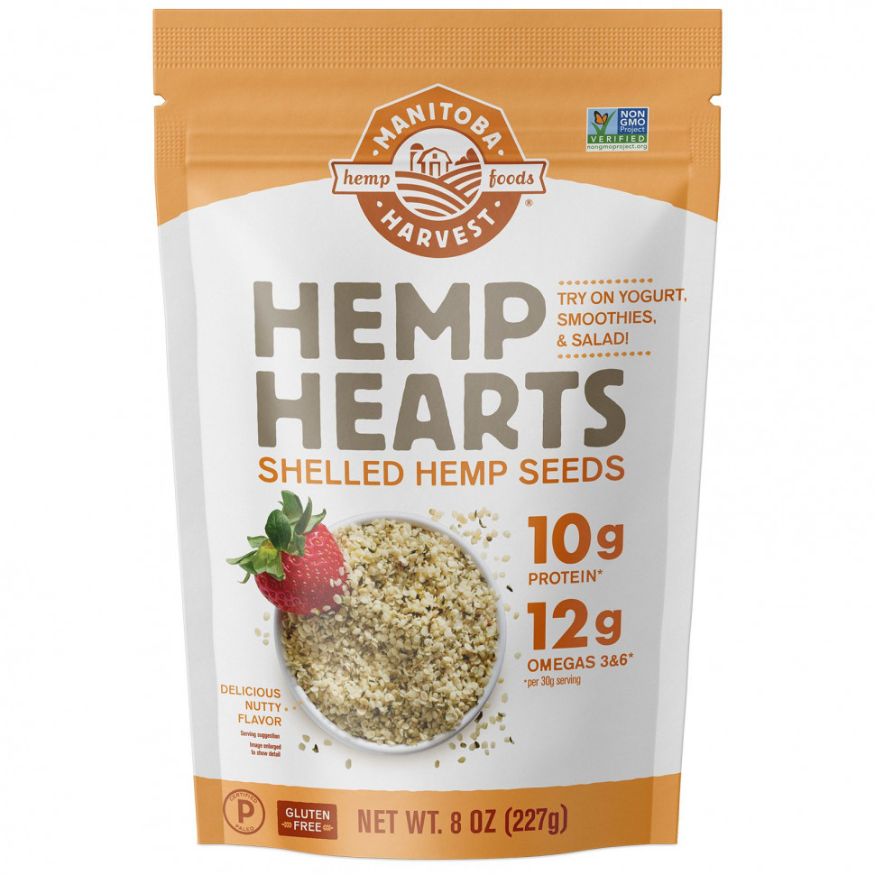   Manitoba Harvest, Hemp Hearts,   ,   , 227  (8 )    -     -,    