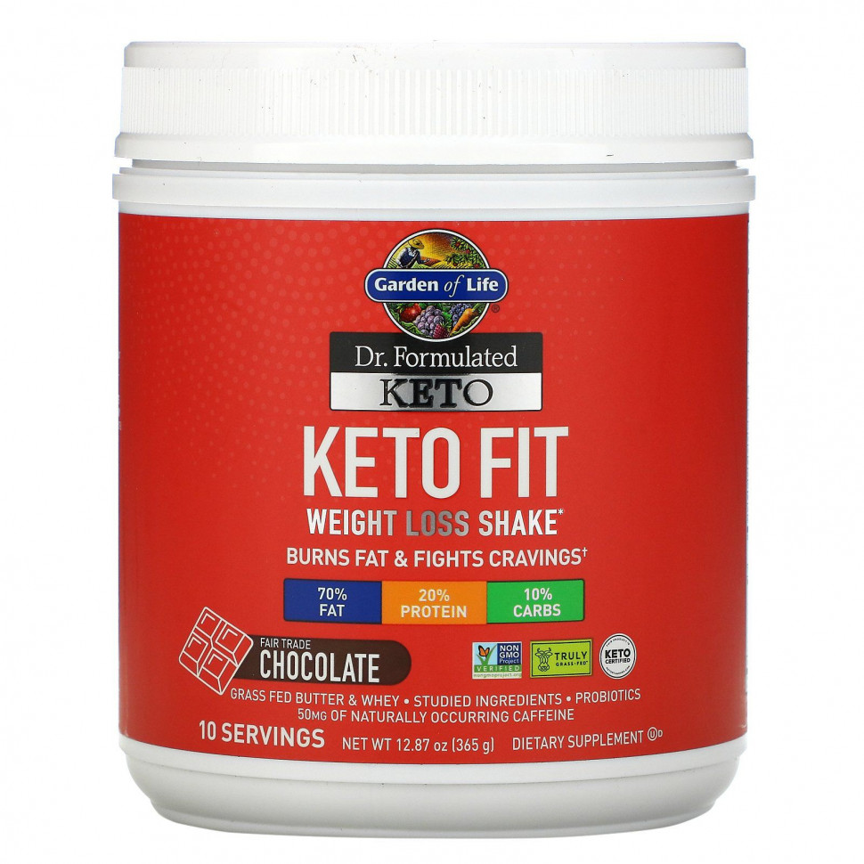   Garden of Life, Dr. Formulated, Keto Fit,   , , 365  (12,87 )    -     -,    