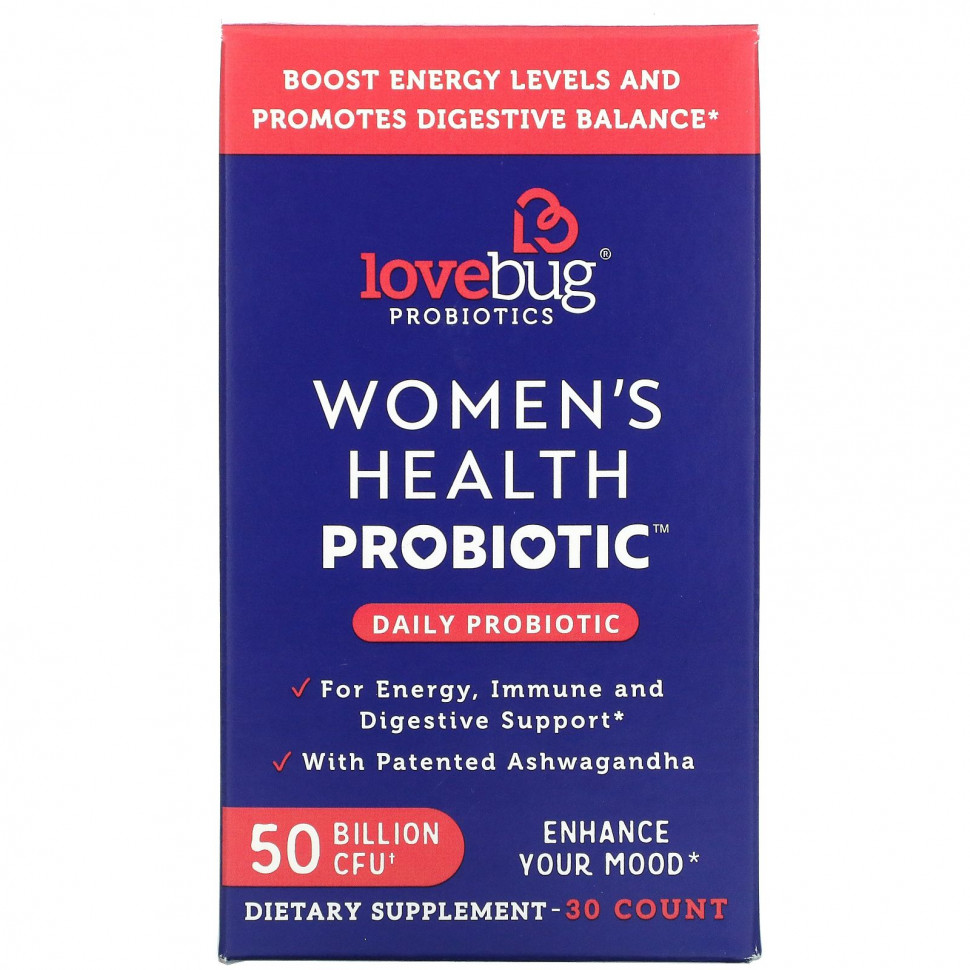   LoveBug Probiotics,    ,  , 50  , 30 .    -     -,    