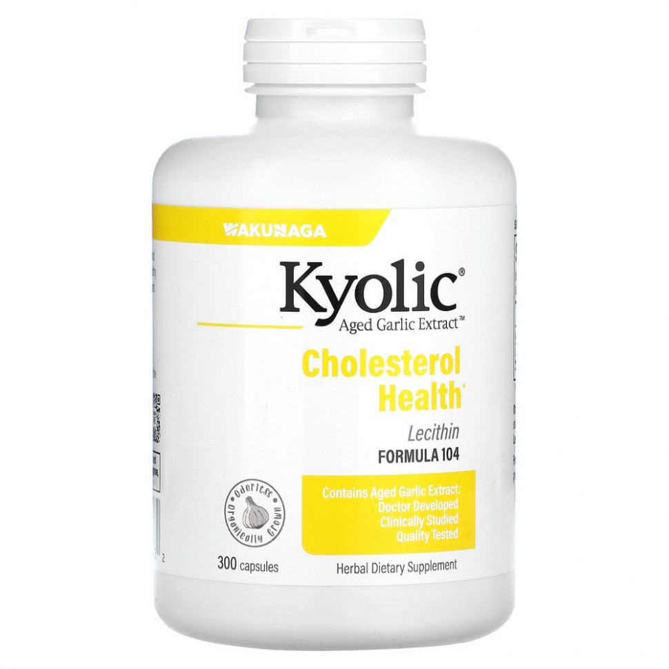   Kyolic, Aged Garlic Extract,    ,      104, 300     -     -,    