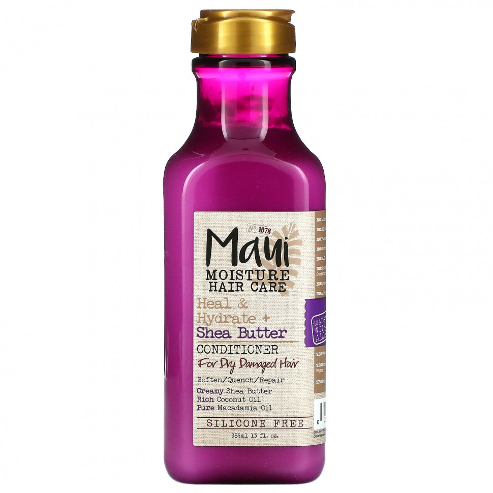   Maui Moisture, Heal & Hydrate + Shea Butter, ,  ,  , 385  (13 . )    -     -,    