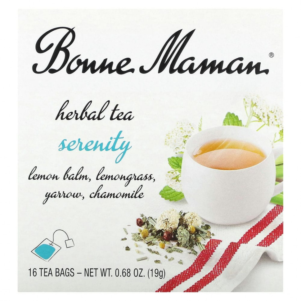   Bonne Maman, Herbal Tea, Serenity,  , 16  , 19  (0,68 )    -     -,    