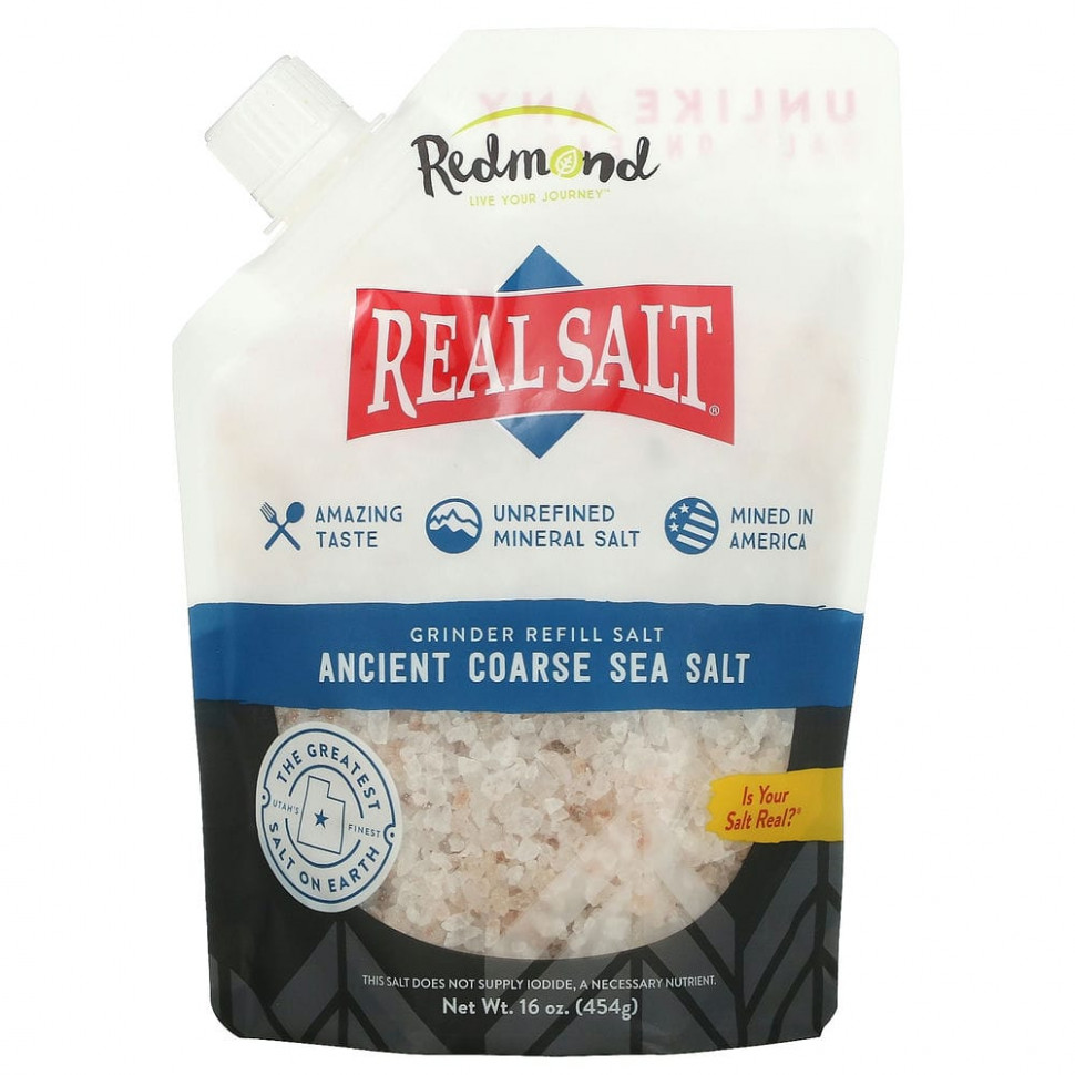   Redmond Trading Company, Real Salt,    ,   , 454  (16 )    -     -,    