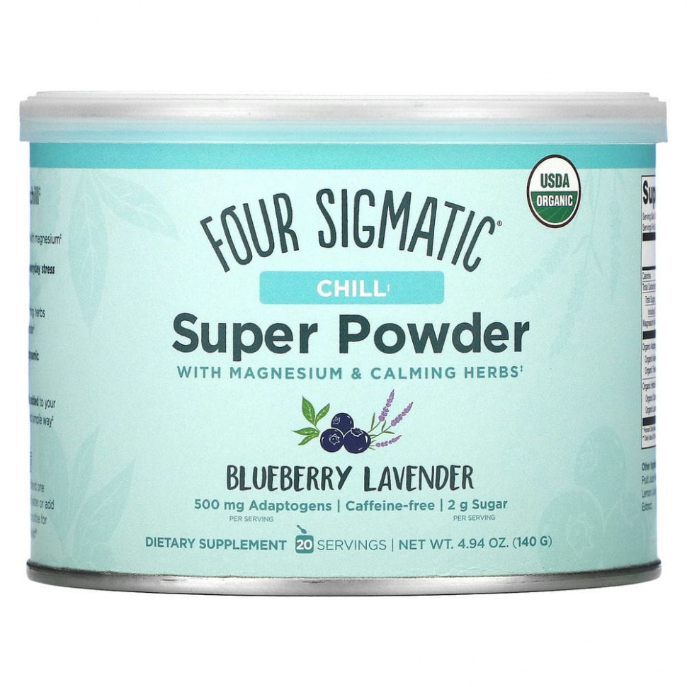   Four Sigmatic, Chill Super Powder     ,   , 140  (4,94 )    -     -,    