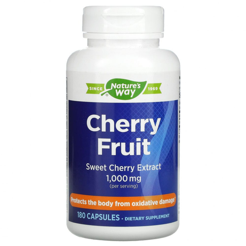   Nature's Way, Cherry Fruit,  , 500 , 180     -     -,    