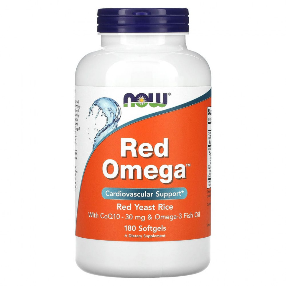   NOW Foods, Red Omega, 180      -     -,    