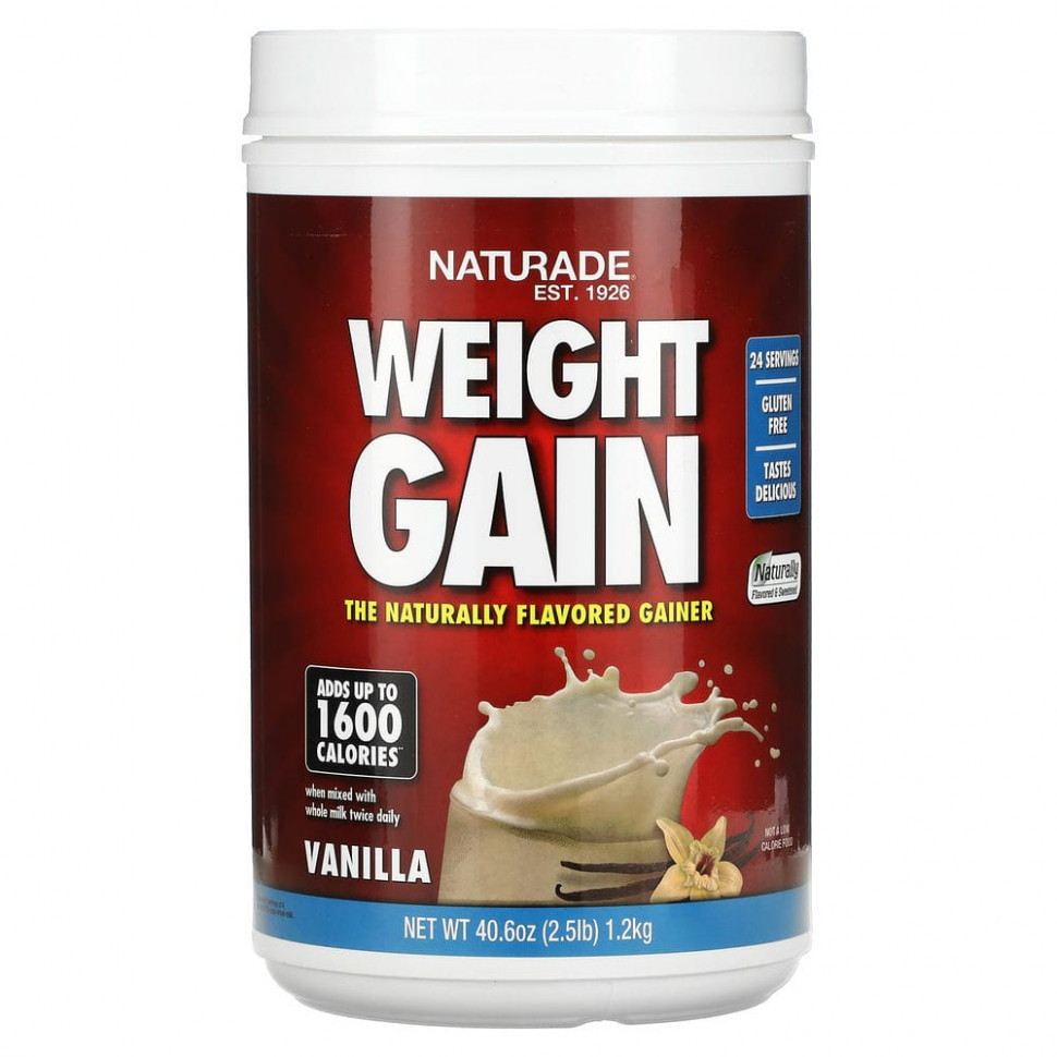   Naturade, Weight Gain,    , , 1,1  (2,5 , 40,6 )    -     -,    