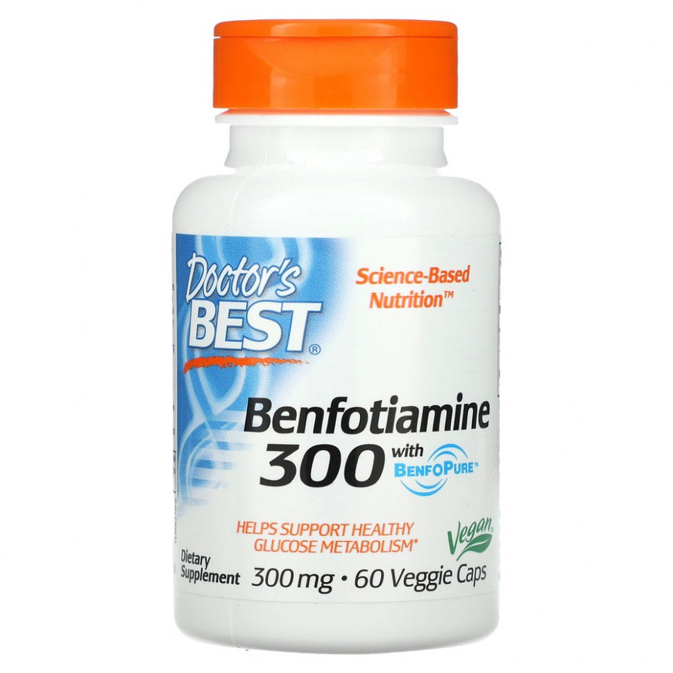   Doctor's Best,   BenfoPure, 300 , 60      -     -,    