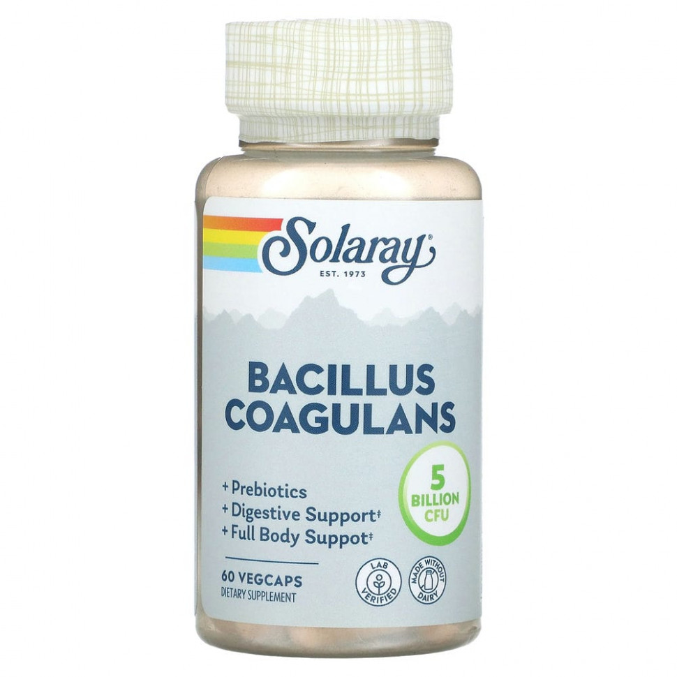   Solaray,    (B. coagulans), 2,5   , 60      -     -,    