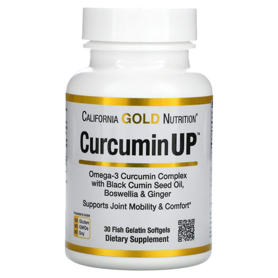   California Gold Nutrition, CurcuminUP,   -3  ,       , 30        -     -,    