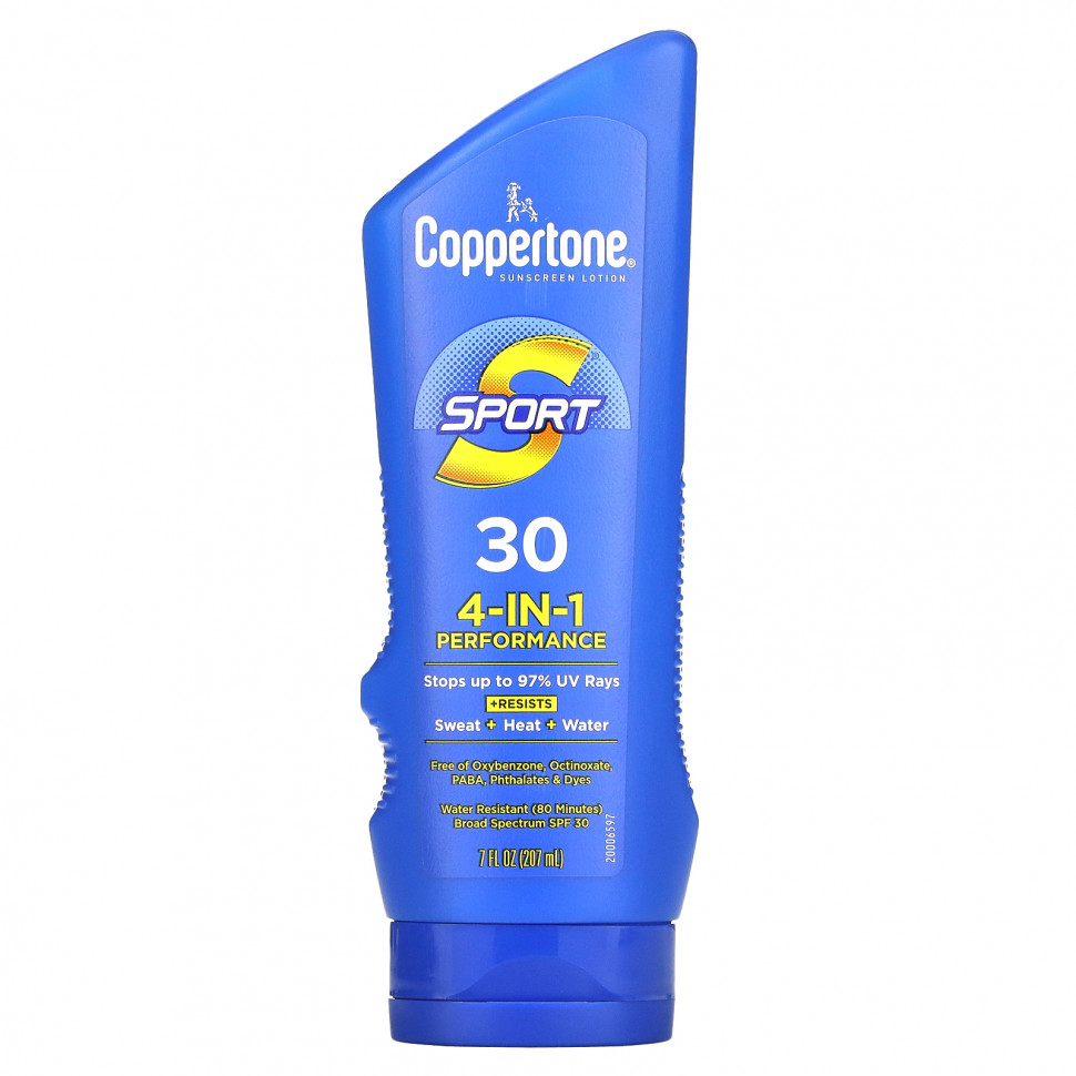   Coppertone, Sport,  ,  4--1, SPF 30, 207  (7 . )    -     -,    