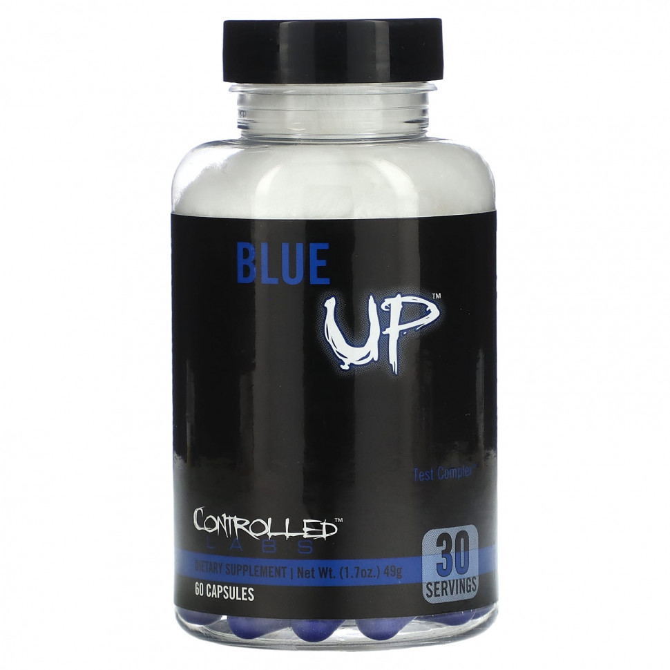   Controlled Labs, Blue Up, Test Complex, 60     -     -,    