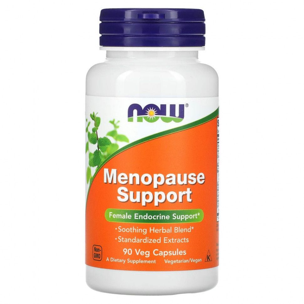   NOW Foods, Menopause Support, 90      -     -,    